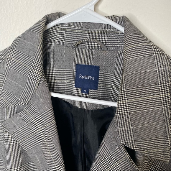 Reitmans grey blazer jacket - Picture 2 of 14